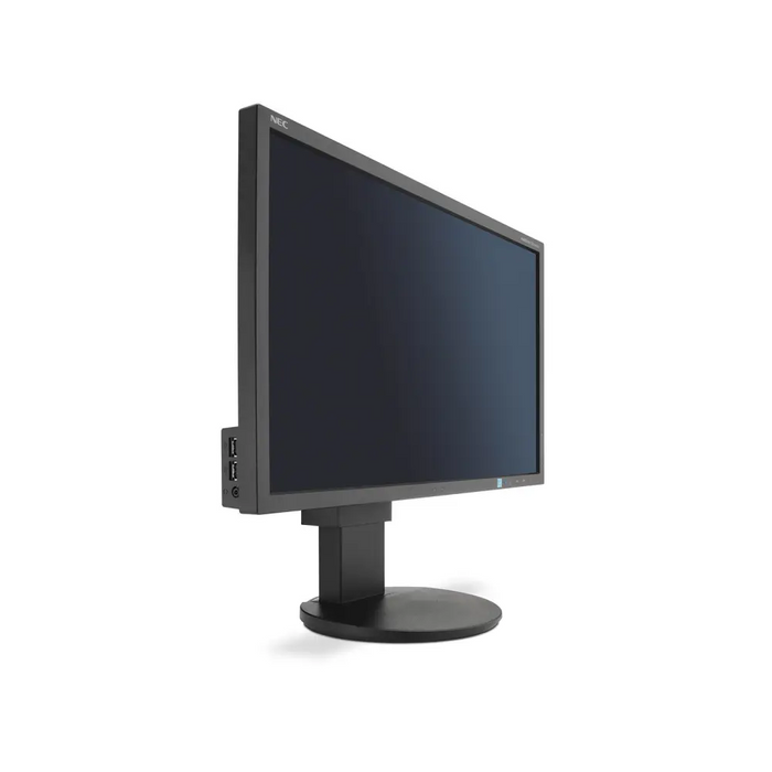 Монитор NEC MultiSync EA234WMi IPS 23 inch Wide Full HD DisplayPort HDMI DVI-D D-sub Черен - Монитори и публични