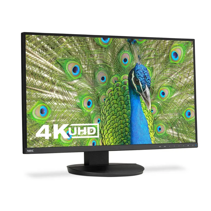 Монитор NEC MultiSync EA271U LCD 27’’ IPS 3840 x 2160 DisplayPort HDMI USB-C USB 3.1 Черен - Монитори и публични