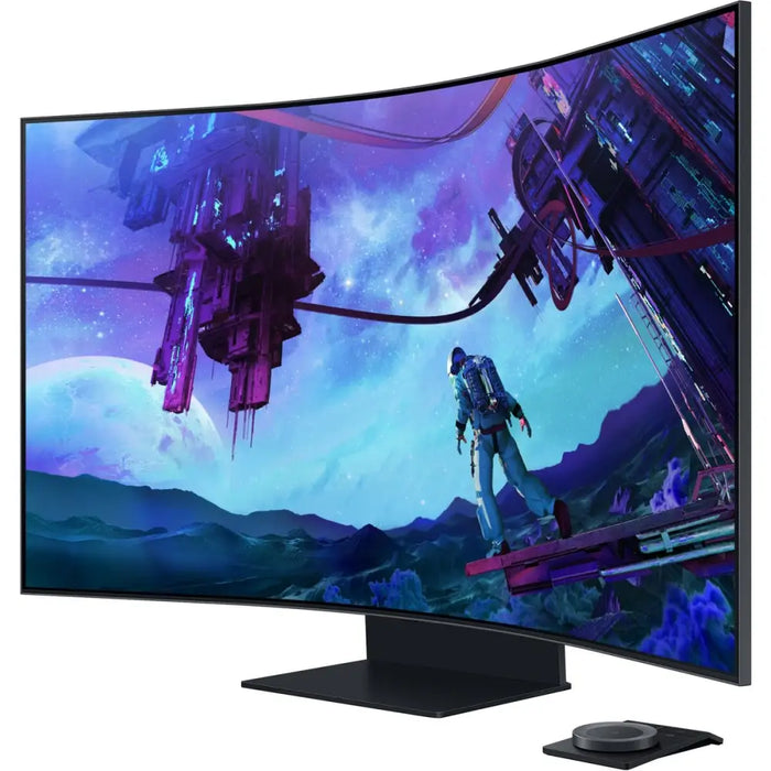 Monitor Samsung Odyssey Ark S55CG970NU 4K Ultra HD 55’’ - Монитори<<<Електроника Периферни и резервни части<<<Компютри|