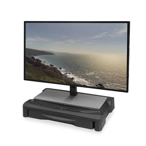 Monitor stand ACT AC8210 For desk with drawer up to 10 kg Black - Стойки за монитори<<<Монитори и дисплеи<<<ValiAPI