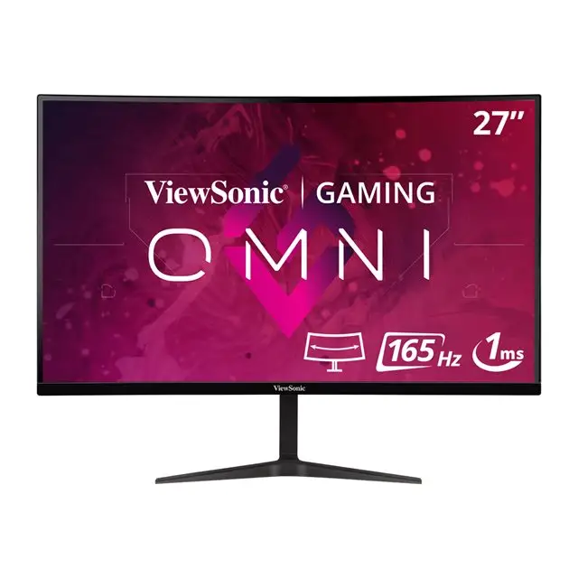 Monitor ViewSonic VX2718-2KPC-MHD 27’’ LED Curve 165 Hz VA Flicker free - Консюмър и гейминг монитори<<<Дисплеи<<<Аудио