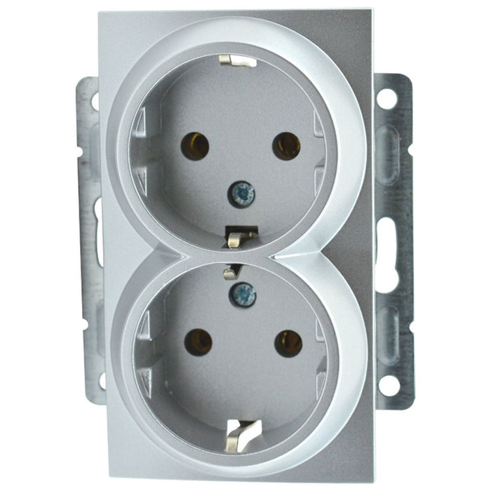 CONTACT DOUBLE MECHANISM SILVER MONO DESPINA