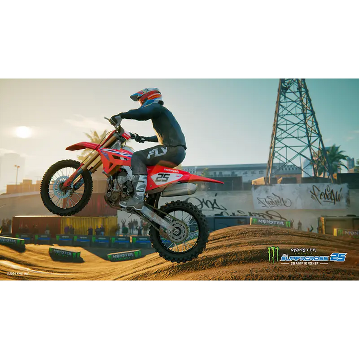 Monster Energy Supercross 25 - Day 1 Edition Game (PS5) - Игри<<<Конзоли и аксесоари<<<ТВ Аудио Gaming<<<ZoraSite