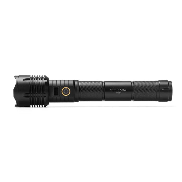 Montis Taktyczna ręczna latarka akumulatorowa LED MT160 Black Hand flashlight