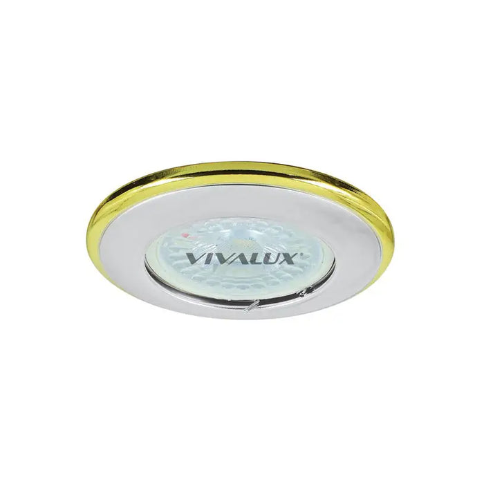 MOON CIRCLE SATIN GRAY/GOLD SL314 Ф82MM VIVALUX DUA - Луни<<<Вътрешно