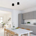 MOON FOR EXTERNAL MOUNTING GU10 BLACK RABALUX KOBALD - Луни<<<Вътрешно