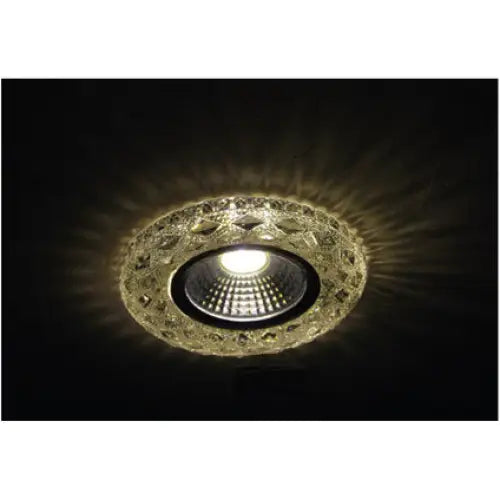 MOON GLASS GU5.3 BUILT-IN LED RING MAX50W VITO PALACE-10 - Луни<<<Вътрешно