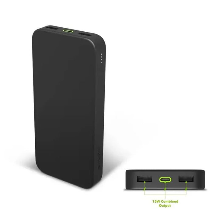 External battery Mophie 10K with PD Black 401110786
