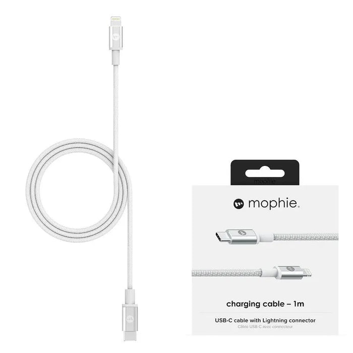 Cable Mophie Lightning USB-C (1m) White 409903201