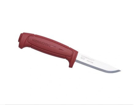 Morakniv BASIC knife 511 - Carbon Steel - Red