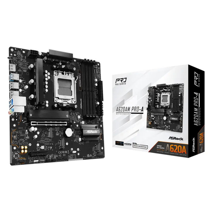 Motherboard ASRock A620AM PRO-A AM5 - Дънни платки<<<Компютърни компоненти<<<ValiAPI&&&Дънни