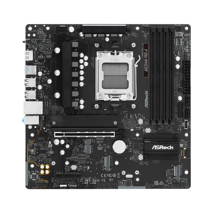 Motherboard ASRock A620AM PRO-A AM5 - Дънни платки<<<Компютърни компоненти<<<ValiAPI&&&Дънни