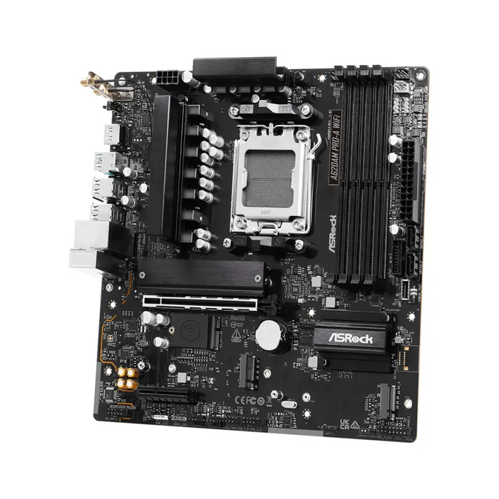 Motherboard ASRock A620AM PRO-A WIFI AM5 - Дънни платки<<<Компютърни компоненти<<<ValiAPI&&&Дънни