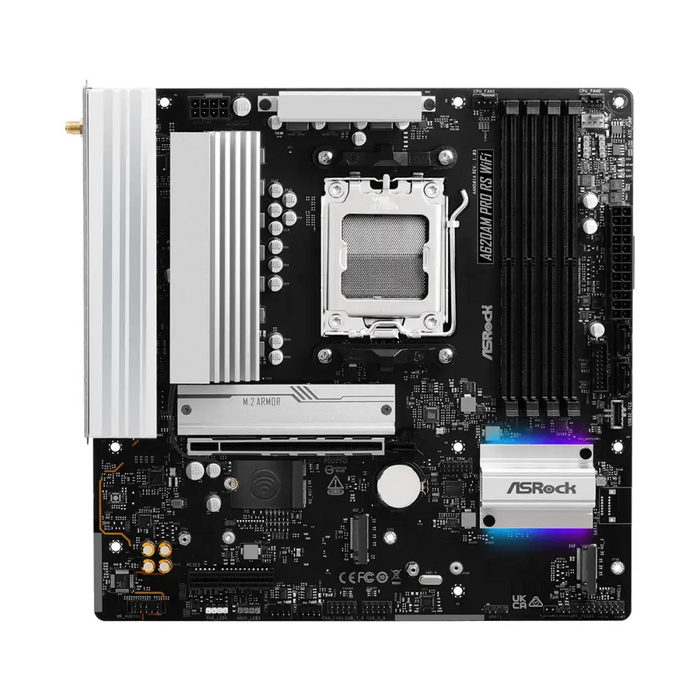 Motherboard ASRock A620M PRO RS WIFI AM5 - Дънни платки<<<Компютърни компоненти<<<ValiAPI&&&Дънни
