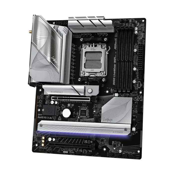 Motherboard ASRock B850 LiveMixer WiFi Intel Wi-Fi 6 AMD AM5 - Дънни платки<<<Компютър Мрежи и компоненти<<<Компютри|