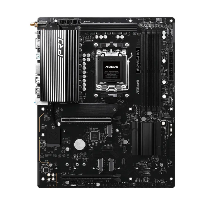 Motherboard ASRock B850 PRO-A WIFI socket AM5 - Дънни платки<<<Компютърни компоненти<<<ValiAPI&&&Дънни