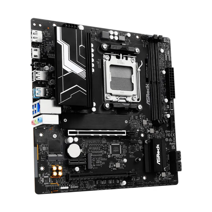 Motherboard ASRock B850M-X socket AM5 - Дънни платки<<<Компютърни компоненти<<<ValiAPI&&&Дънни