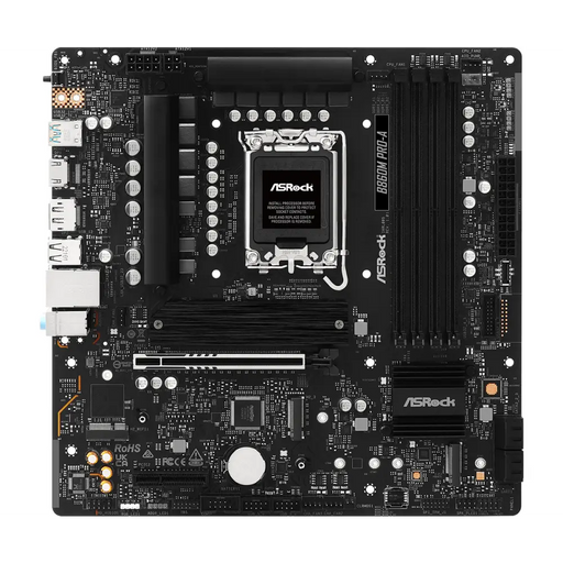 Motherboard ASRock B860M PRO-A LGA 1851 - Дънни платки<<<Компютърни компоненти<<<ValiAPI&&&Дънни