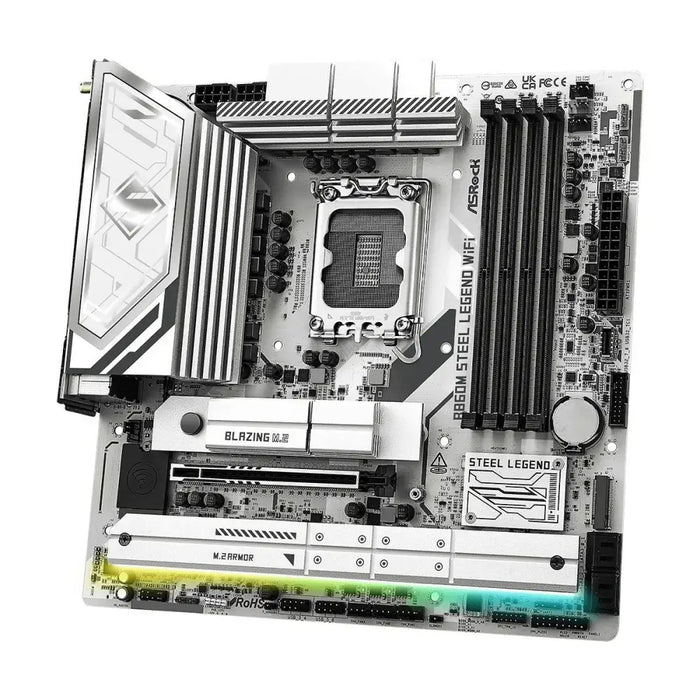 Motherboard ASRock B860M Steel Legend WiFi Intel B860 LGA 1851 - Дънни платки<<<Компютър Мрежи и компоненти<<<Компютри|