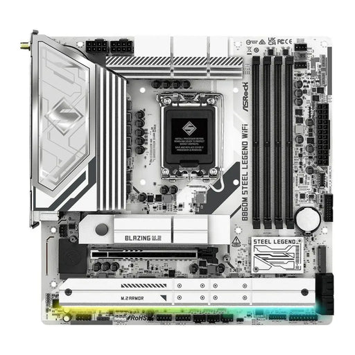 Motherboard ASRock B860M Steel Legend WiFi Intel B860 LGA 1851 - Дънни платки<<<Компютър Мрежи и компоненти<<<Компютри|