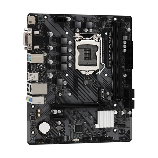 Motherboard ASRock H510M-HDV/M.2 SE LGA1200 DDR4 mATX - Дънни платки<<<Компютърни компоненти<<<ValiAPI&&&Дънни