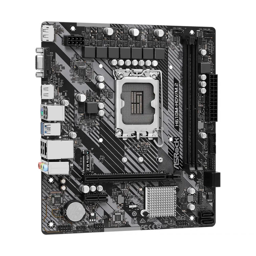 Motherboard ASRock H610M-HDV/M.2 R 2.0 LGA1700 DDR4 mATX - Дънни платки<<<Компютърни компоненти<<<ValiAPI&&&Дънни