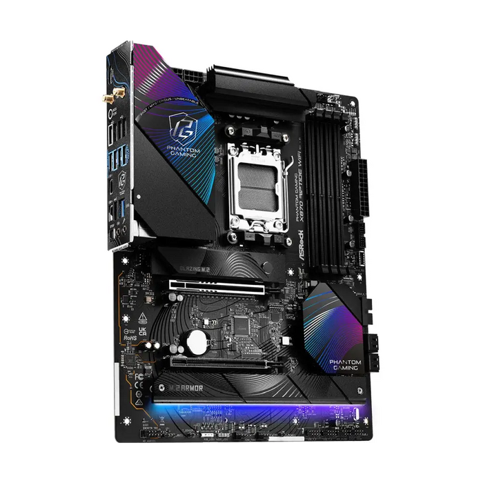 Motherboard ASROCK X870 RIPTIDE WIFI Socket AM5 - Дънни платки<<<ASROCK компоненти за