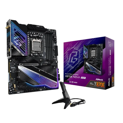 Motherboard ASROCK X870E PG NOVA WIFI Socket AM5 - Дънни платки<<<ASROCK компоненти за