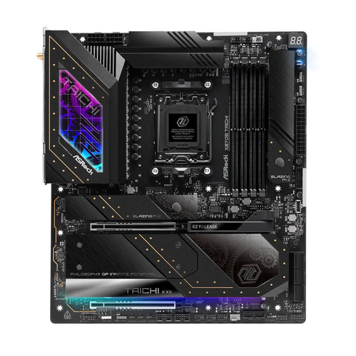 Motherboard ASROCK X870E TAICHI Socket AM5 - Дънни платки<<<Компютърни компоненти<<<ValiAPI&&&Дънни