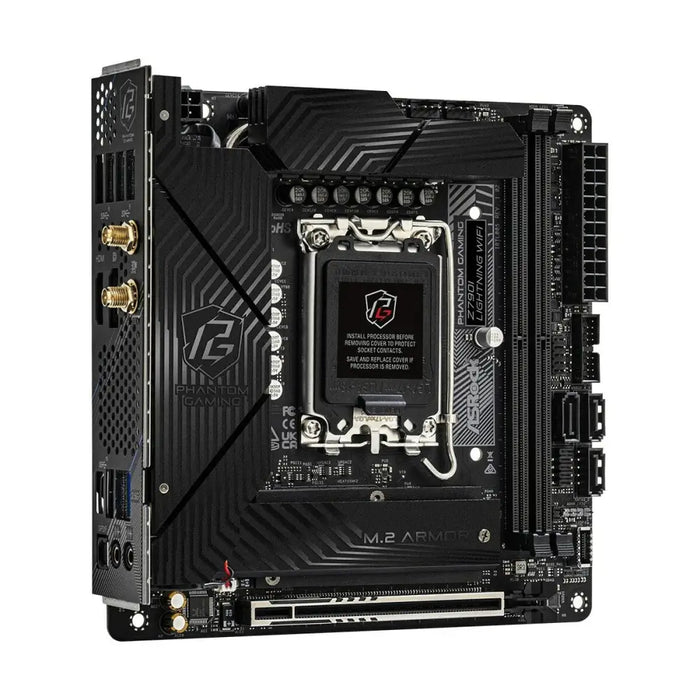 Motherboard ASRock Z790I LIGHTNING WIFI LGA 1700 INTEL Z790 - Дънни платки<<<Компютър Мрежи и компоненти<<<Компютри|