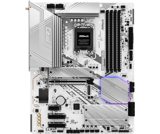 Motherboard ASRock Z890 Pro RS WIFI White LGA 1851 - Дънни платки<<<Компютърни компоненти<<<ValiAPI&&&Дънни
