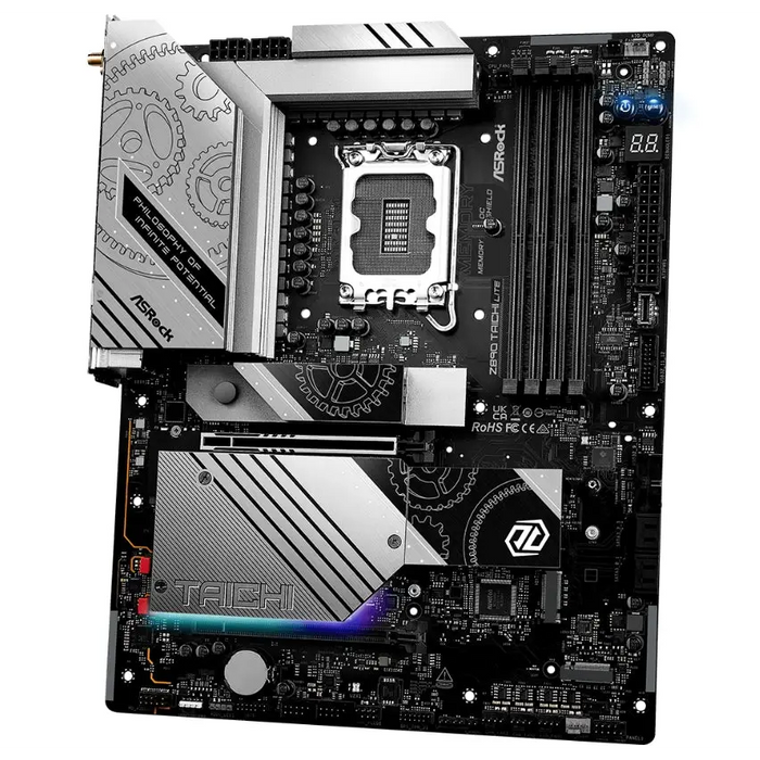 Motherboard ASRock Z890 TAICHI LITE WIFI LGA 1851 - Дънни платки<<<ASROCK компоненти за