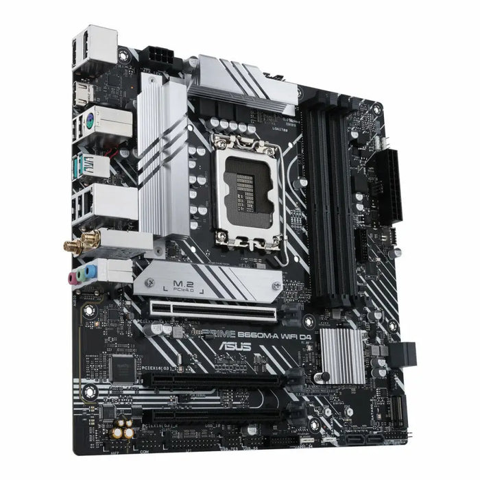 Motherboard Asus 4389338 LGA1700 LGA 1700 INTEL B660 mATX - Дънни платки<<<Компютър Мрежи и компоненти<<<Компютри|