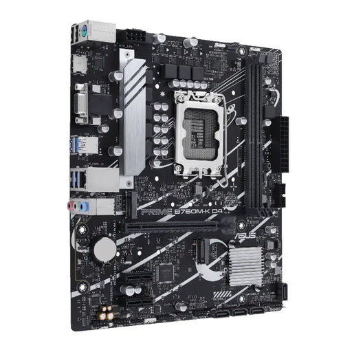 Motherboard ASUS PRIME B760M-K D4 LGA 1700 mATX - Гейминг дънни платки<<<Гейминг компоненти<<<Гейминг<<<ALSO&&&Дънни