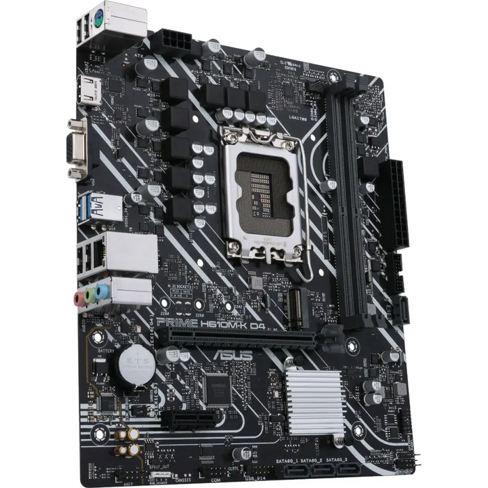 Motherboard ASUS PRIME H610M-K D4 LGA 1700 mATX - Дънни платки<<<Компютърни компоненти<<<ValiAPI&&&Дънни