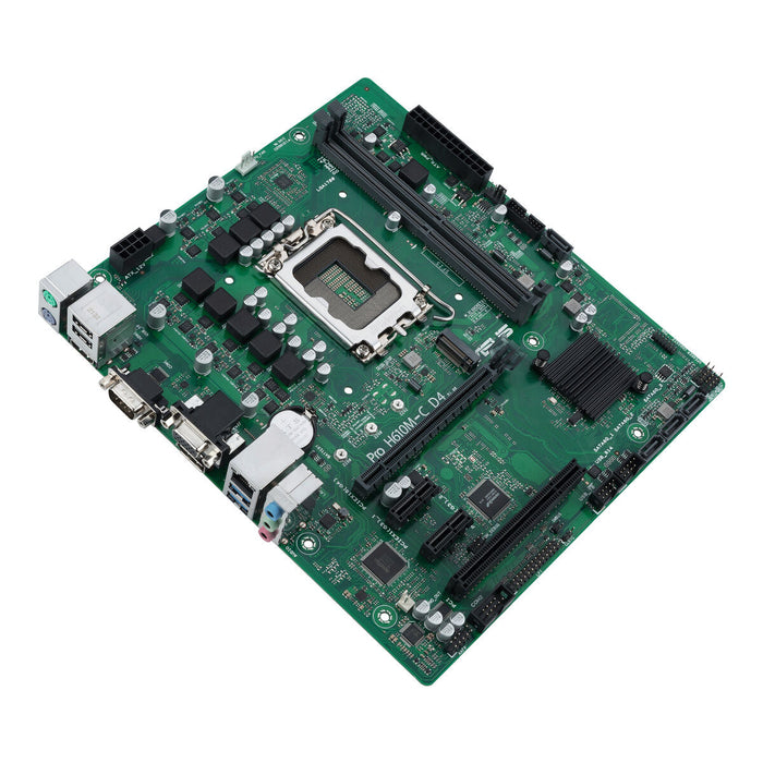 Motherboard Asus PRO H610M-C D4-CSM LGA 1700 INTEL H610 - Компютър Мрежи и компоненти<<<Компютри|