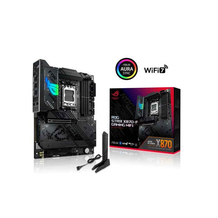 Motherboard ASUS ROG STRIX X870-F GAMING WIFI AM5 DDR5 - Дънни платки<<<Компютърни компоненти<<<ValiAPI&&&Дънни