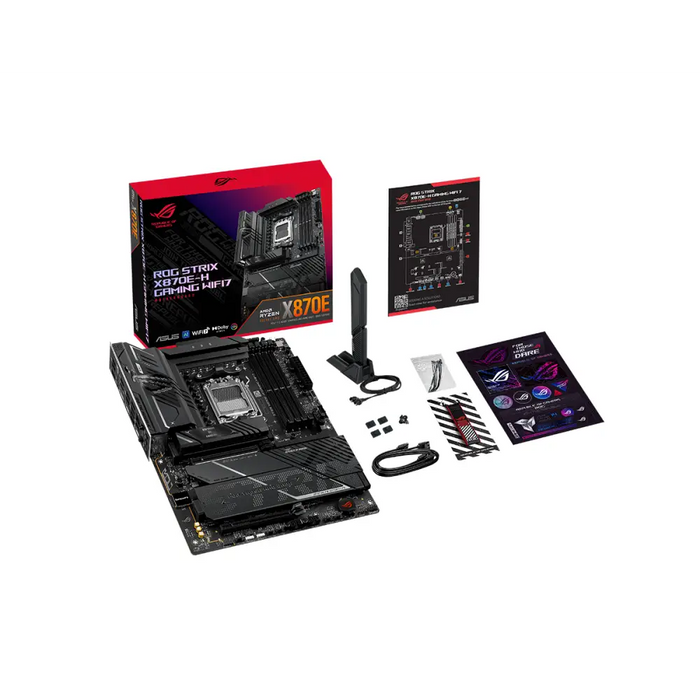 Motherboard ASUS ROG STRIX X870E-H GAMING WIFI7 AM5 DDR5 - Дънни платки<<<Компютърни компоненти<<<ValiAPI&&&Дънни