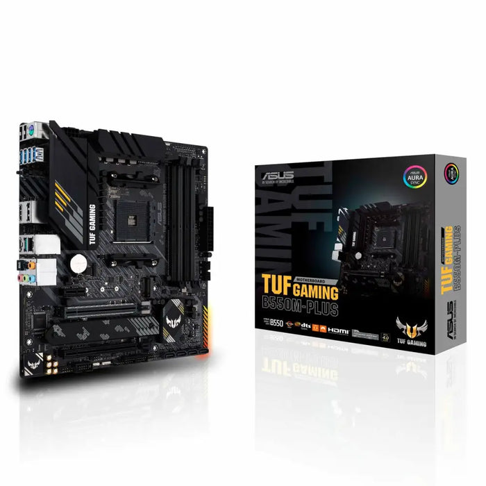 Motherboard Asus TUF GAMING B550M-PLUS AMD B550 - Компютър Мрежи и компоненти<<<Компютри| Електроника<<<BigBuy&&&Дънни