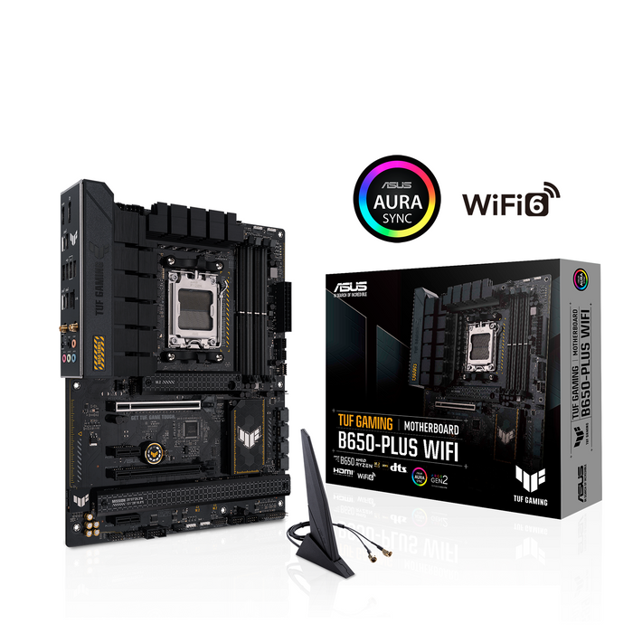 Motherboard ASUS TUF GAMING B650-PLUS WIFI socket AM5 - Гейминг дънни платки<<<Гейминг