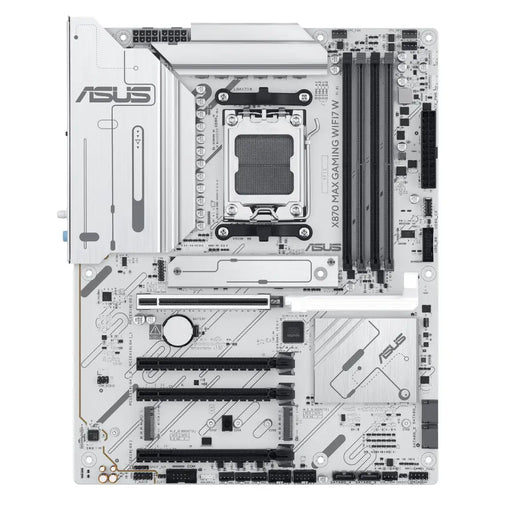 Motherboard ASUS X870 MAX GAMING WHITE WiFi7 AM5 DDR5 - Дънни платки<<<Компютърни компоненти<<<ValiAPI&&&Дънни