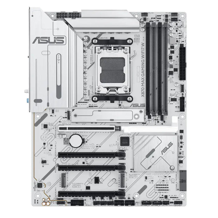 Motherboard ASUS X870 MAX GAMING WHITE WiFi7 AM5 DDR5 - Дънни платки<<<Компютърни компоненти<<<ValiAPI&&&Дънни