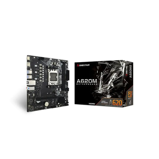 Motherboard Biostar A620MS AMD AM5 AMD A620 - Дънни платки<<<Компютър Мрежи и компоненти<<<Компютри|