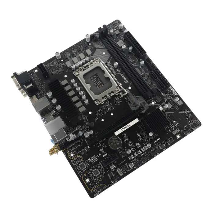 Motherboard Biostar B760MX2E LGA 1700 Intel B760 - Дънни платки<<<Компютърни компоненти<<<ValiAPI&&&Дънни