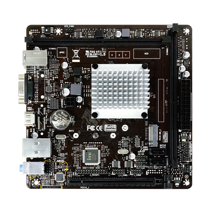 Motherboard Biostar J4125NHU Intel® Quad-Core Processor J4125 mATX 2x DIMM DD4 - Дънни платки<<<Компютърни