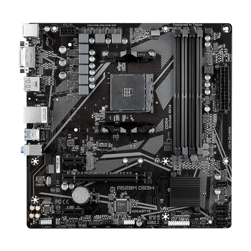 Motherboard GIGABYTE A520M-DS3H V2 Socket AM4 - Дънни платки<<<Компютърни компоненти<<<ValiAPI&&&Дънни