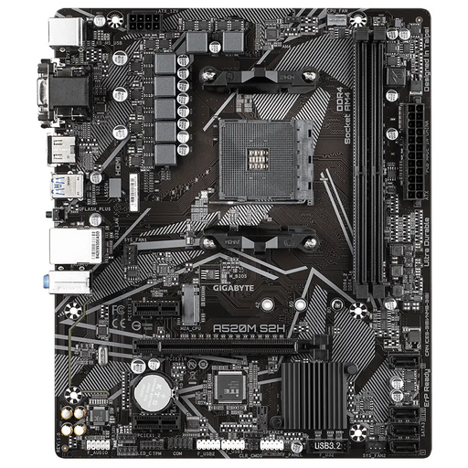 Motherboard GIGABYTE A520M-S2H Socket AM4 - Дънни платки AMD<<<Дънни платки<<<Компоненти<<<ALSO&&&Дънни