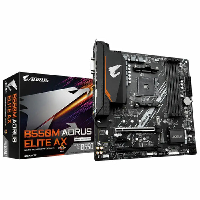 Motherboard Gigabyte AMD B550 AMD AMD AM4 - Компютър Мрежи и компоненти<<<Компютри| Електроника<<<BigBuy&&&Дънни