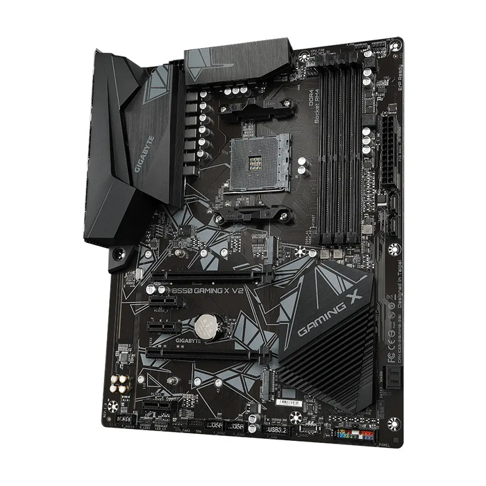 Motherboard GIGABYTE B550 GAMING X V2 Socket AM4 4 x DDR4 RGB Fusion V2 (rev. 1.0) - Дънни платки<<<Компютърни