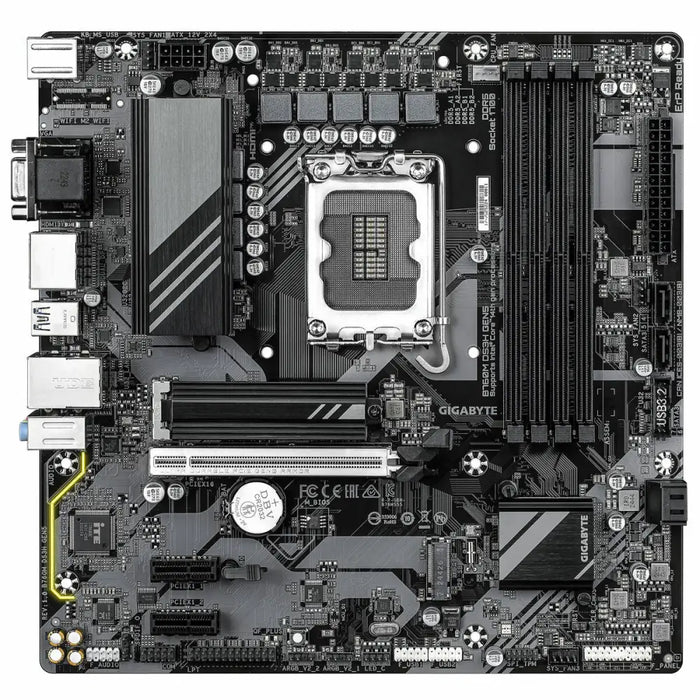 Motherboard Gigabyte B760M DS3H GEN5 INTEL B760 EXPRESS LGA 1700 - Компютър Мрежи и компоненти<<<Компютри|